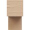 Ekena Millwork 4in. W x 8in. H x 12in. L Chapel Hill Woodgrain TimberThane Rafter Tail, Primed Tan RFTUR04X08X12CHPRCPR - alternate 6